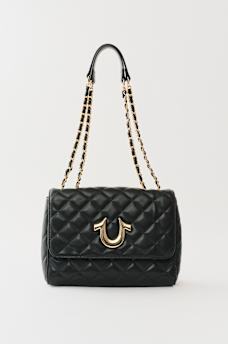 QUILTED CHAIN CROSSBODY BAG, image 1