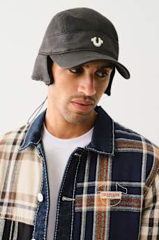 FAUX SHEARLING TRIM HAT, image 4