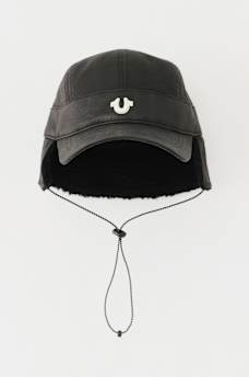 FAUX SHEARLING TRIM HAT, image 5