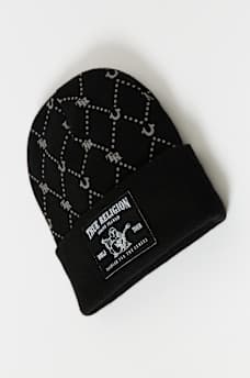 HORSESHOE MONOGRAM BEANIE, image 4