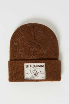 HORSESHOE MONOGRAM BEANIE, image 3