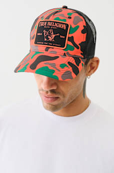 CONCERT PATCH CAMO TRUCKER HAT, image 2