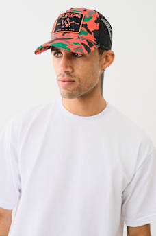 CONCERT PATCH CAMO TRUCKER HAT, image 1