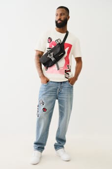HORSESHOE FLAP SLING BAG