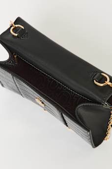 FAUX CROC LEATHER CHAIN BAG, image 8