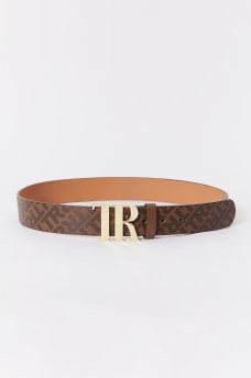 TR MONOGRAM BELT