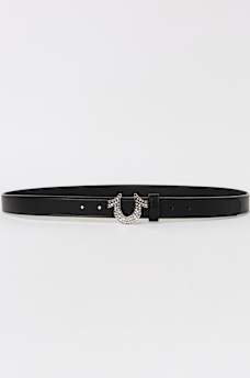 WOMEN'S CRYSTAL HORSESHOE BELT, image 2