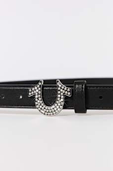 WOMEN'S CRYSTAL HORSESHOE BELT, image 3