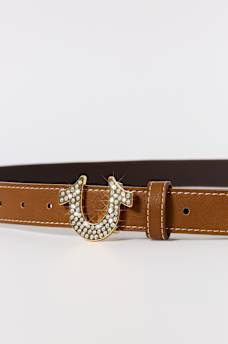 WOMEN'S CRYSTAL HORSESHOE BELT, image 3