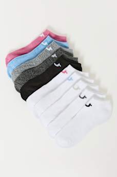 WOMEN’S HORSESHOE LOGO ANKLE SOCK SET - 10 PACK