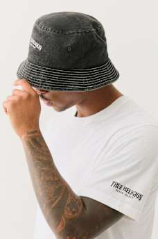 ACID WASH BUCKET HAT, image 2