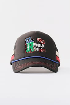 EMBROIDERED LOGO TRUCKER HAT, image 6