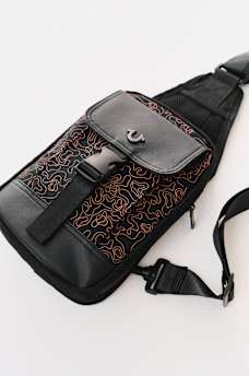 WAVY HORSESHOE SLING BAG, image 4