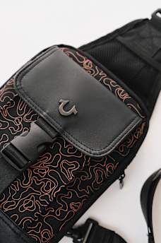 WAVY HORSESHOE SLING BAG, image 5