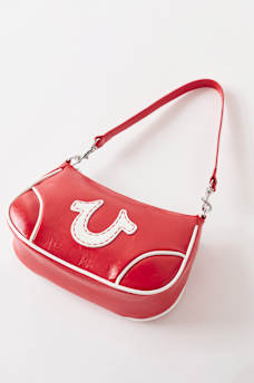 CONTRAST HORSESHOE SHOULDER BAG, image 5