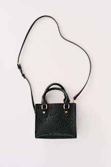 LOGO MONOGRAM TOP HANDLE BAG, image 2