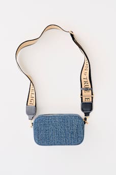 DENIM HORSESHOE CAMERA BAG, image 2