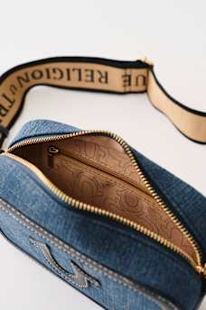 DENIM HORSESHOE CAMERA BAG, image 5
