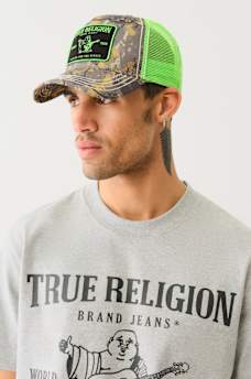 BUDDHA CAMO TRUCKER HAT, image 2