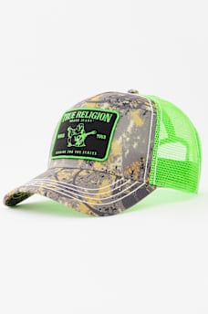 BUDDHA CAMO TRUCKER HAT, image 4