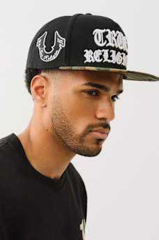 LOGO CAMO BRIM HAT, image 3