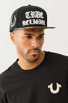 LOGO CAMO BRIM HAT, image 1