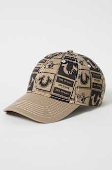 HORSESHOE ALLOVER PRINT BASEBALL HAT, image 4