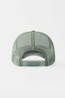 METALLIC BUDDHA LOGO TRUCKER HAT, image 3