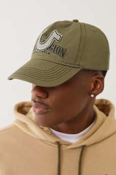 HORSESHOE APPLIQUE BASEBALL HAT, image 2