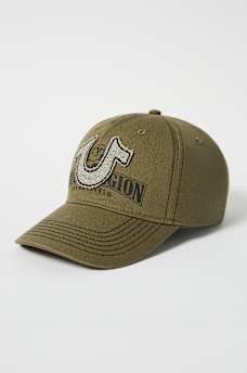 HORSESHOE APPLIQUE BASEBALL HAT, image 5