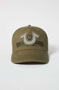 HORSESHOE APPLIQUE BASEBALL HAT, image 6