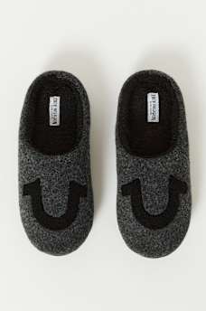 MEN’S SHERPA HORSESHOE SLIPPER, image 3