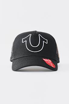 LOGO APPLIQUE TRUCKER HAT, image 5