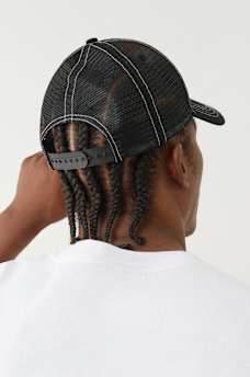 TRUE RELIGION DOBERMAN TRUCKER HAT, image 3