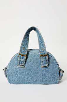 DENIM PATCH PURSE, image 4
