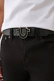 EMBOSSED MONOGRAM BELT, image 2