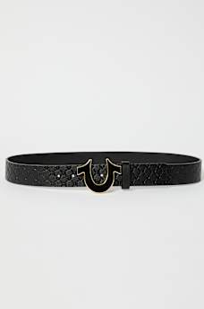 EMBOSSED MONOGRAM BELT, image 3