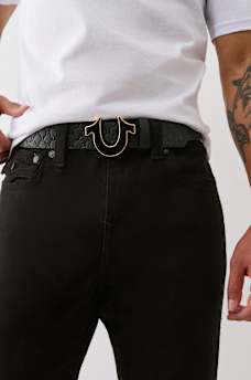 EMBOSSED MONOGRAM BELT, image 1