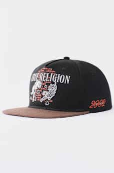 TRUE RELIGION TIGER FLAT BRIM HAT, image 3