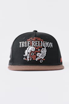 TRUE RELIGION TIGER FLAT BRIM HAT, image 4