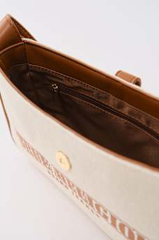 CANVAS LOGO SHOULDER BAG, image 6