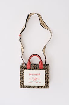 CHEETAH PATCH TOTE, image 3