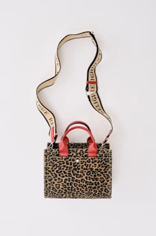 CHEETAH PATCH TOTE, image 4