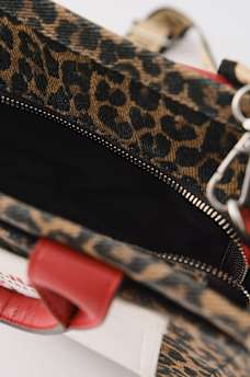 CHEETAH PATCH TOTE, image 6