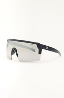 MIRRORED SHIELD SUNGLASSES, image 4