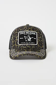 CHEETAH CONCERT PATCH TRUCKER HAT, image 2