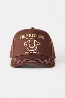 CASQUETTE DE CAMIONNEUR AVEC LOGO BOUDDHA M&Eacute;TALLIQUE, image 2