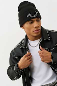 CRYSTAL HORSESHOE BEANIE, image 2