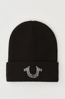 CRYSTAL HORSESHOE BEANIE, image 3