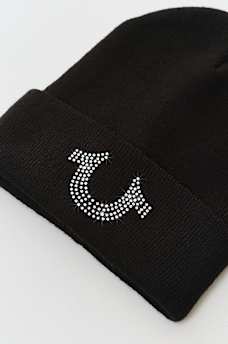 CRYSTAL HORSESHOE BEANIE, image 4